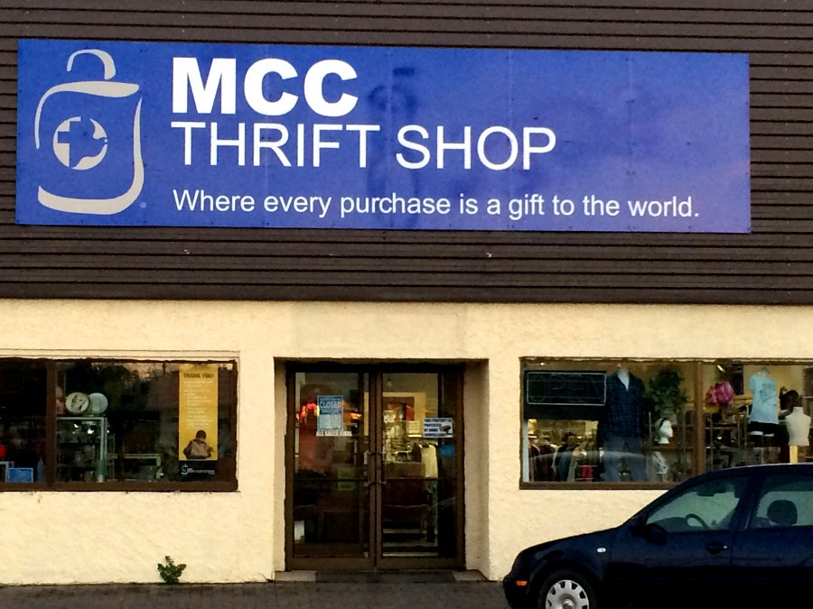 Taber MCC Thrift Shop storefront