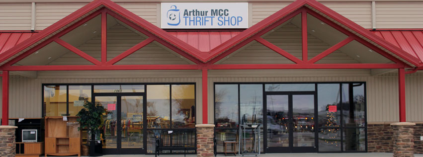 The Arthur MCC Thrift Shop storefront