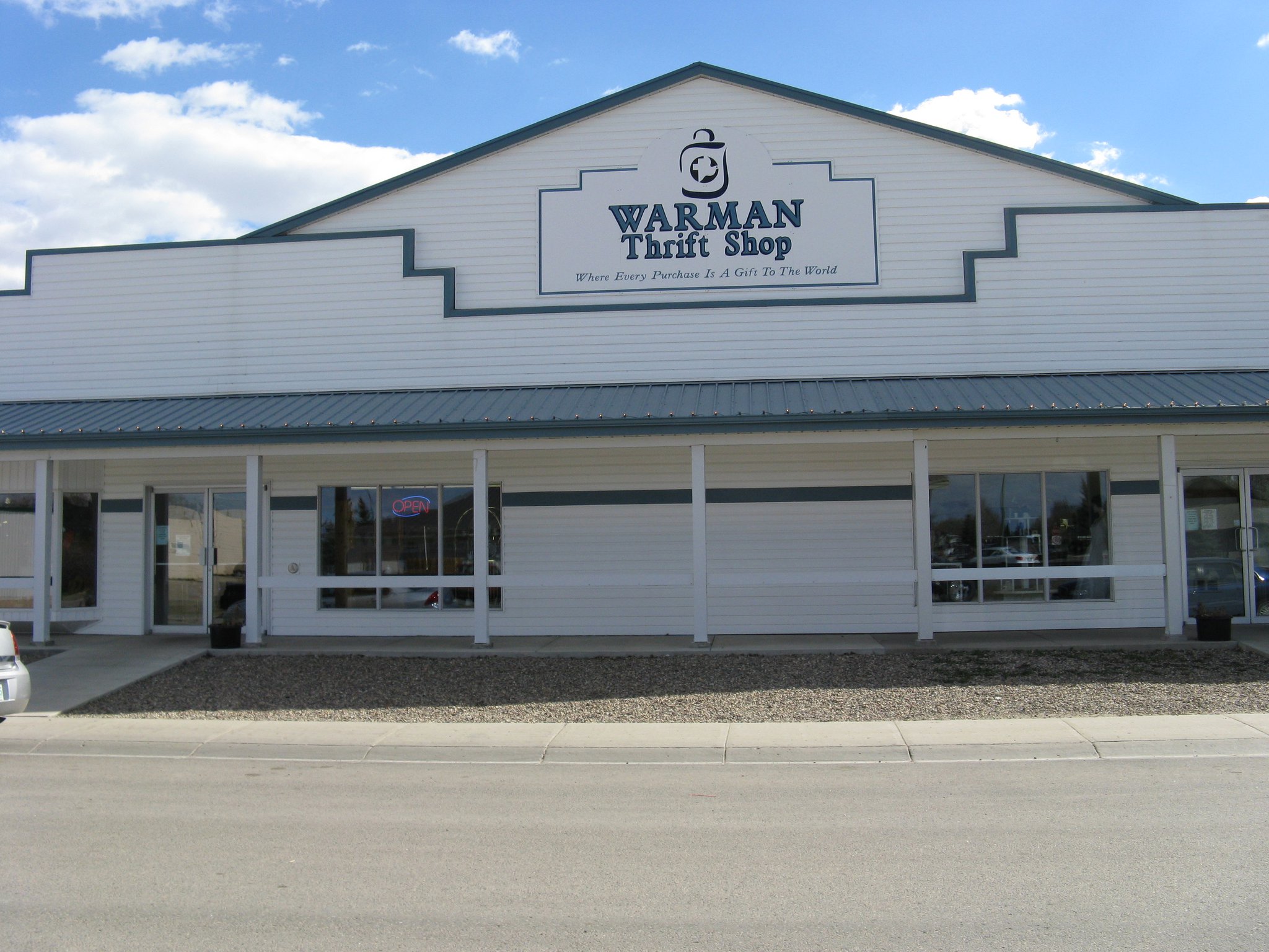 Warman Thrift Shop storefront