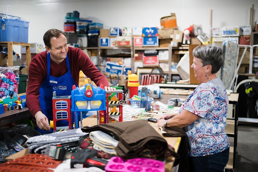 MCC Thrift Edmonton volunteer
