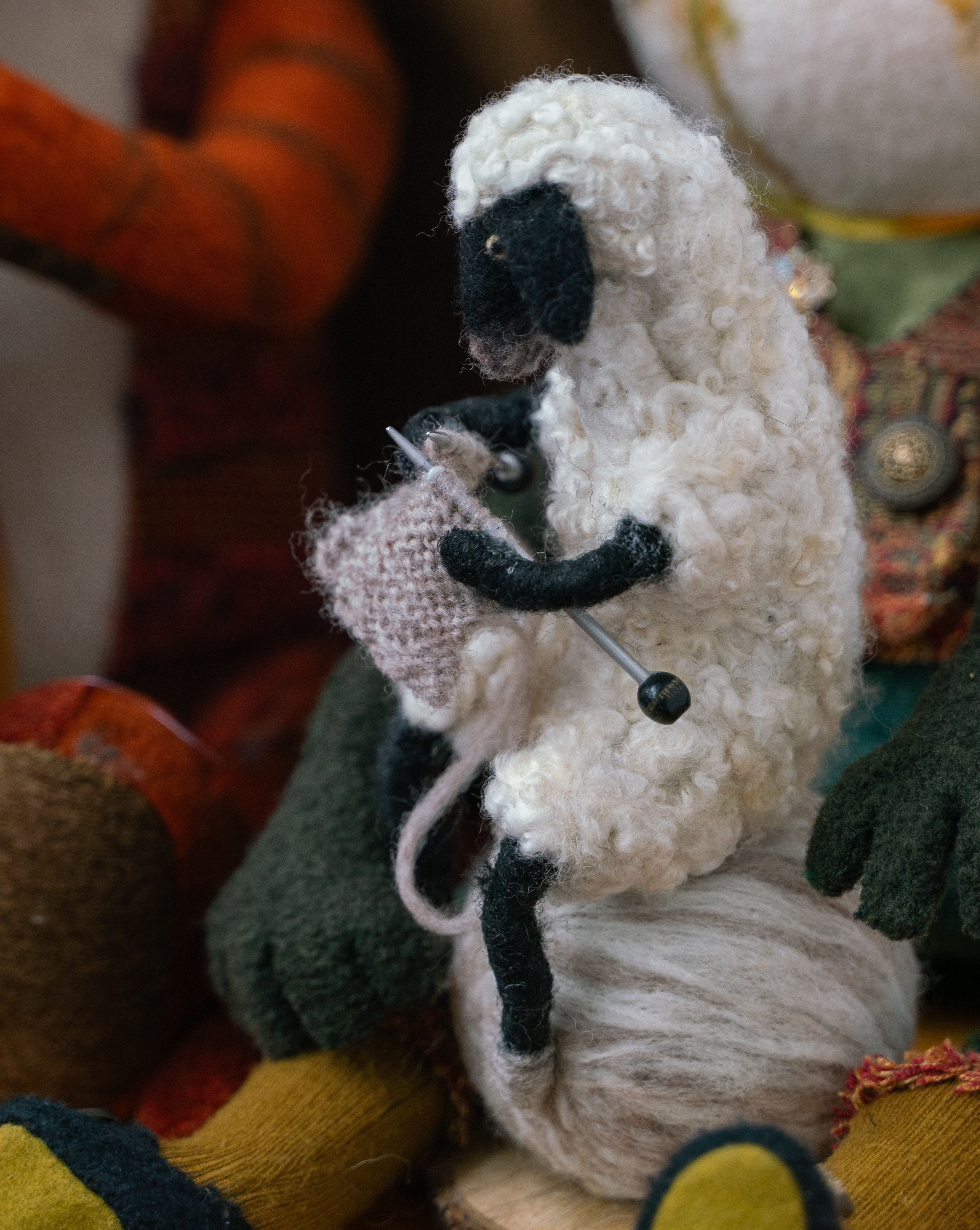 Felted sheep
