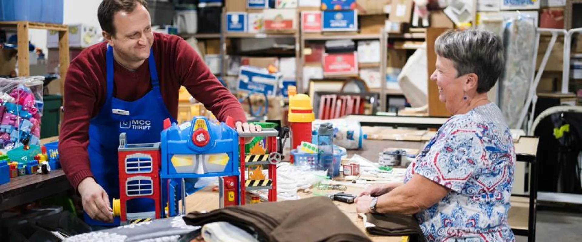 MCC Thrift Edmonton volunteer