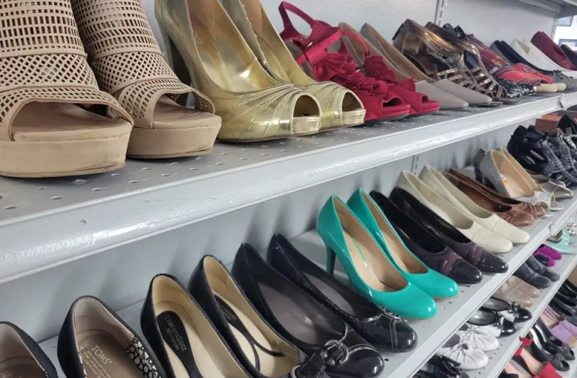 Shoes on Shelf